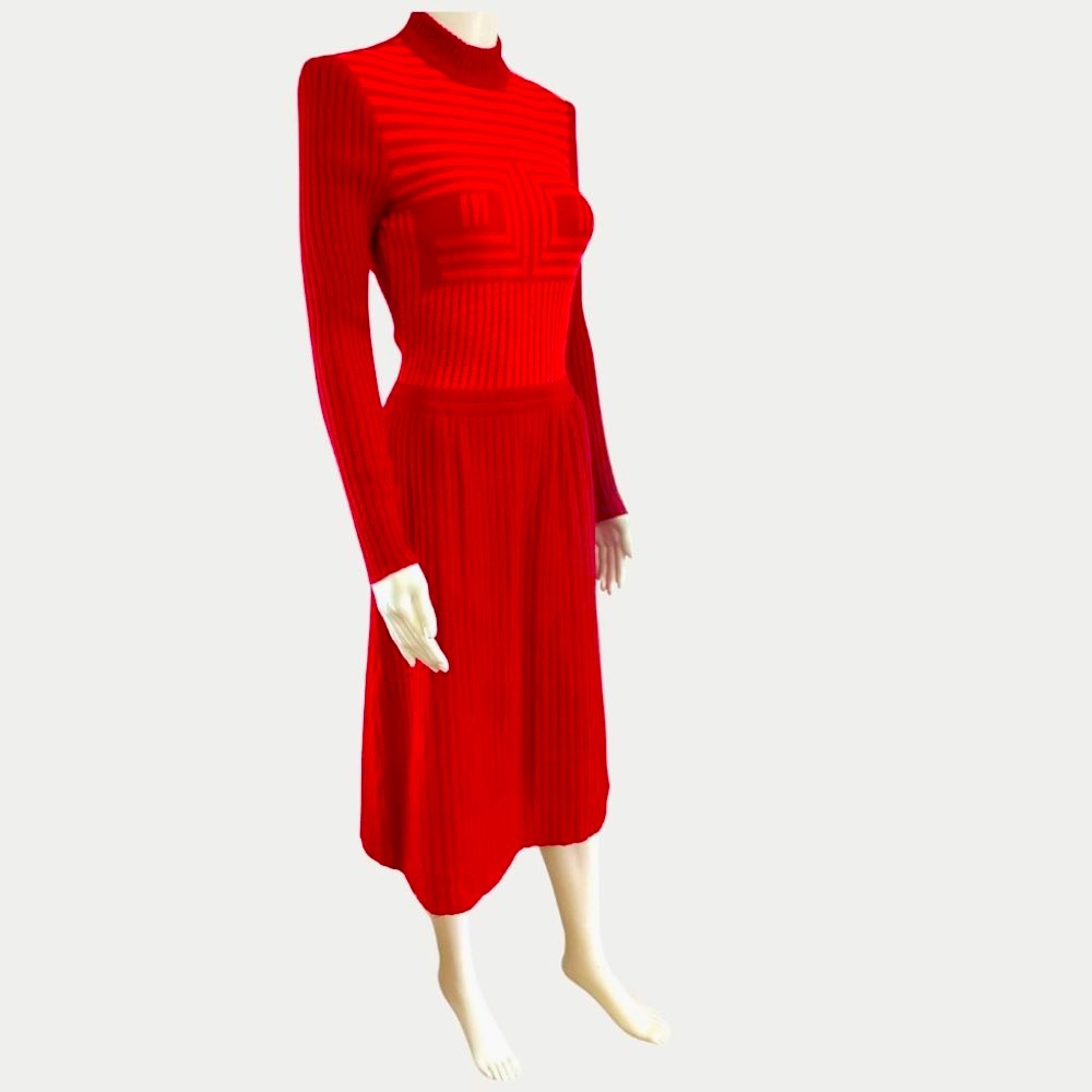 1970s LANVIN Knit Dress
